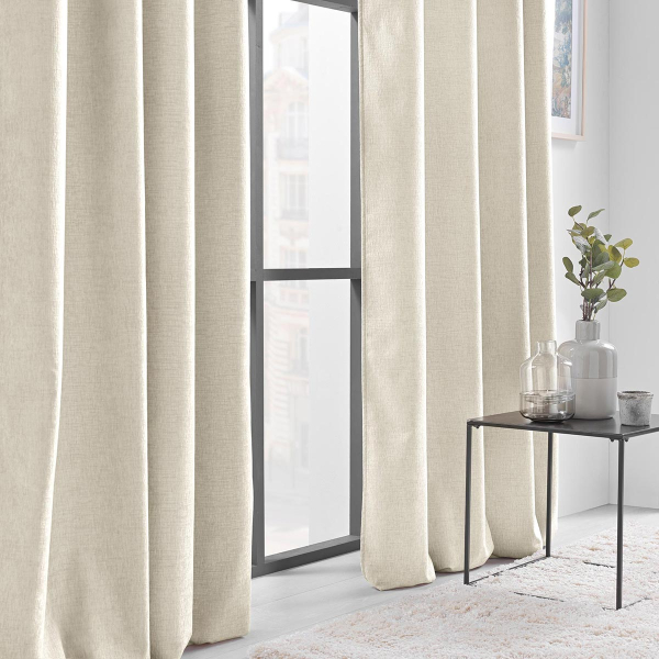 Κουρτίνα Βελουτέ (140x260) Με Τρουκς L-C Verra Linen 1612418