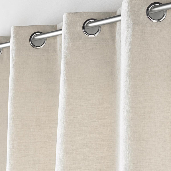 Κουρτίνα Βελουτέ (140x260) Με Τρουκς L-C Verra Linen 1612418
