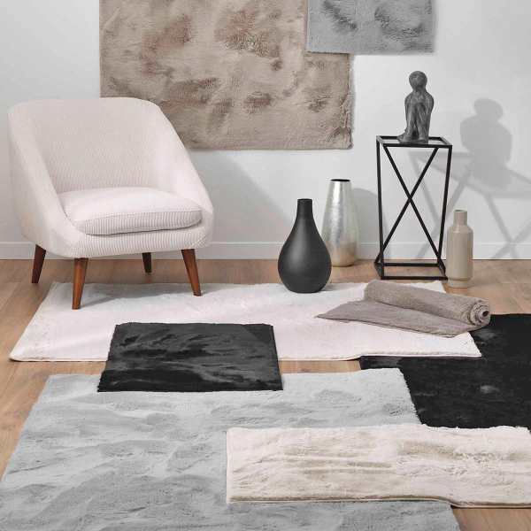 Πατάκι Γούνινο (60x90) L-C Feline Natural 1741535