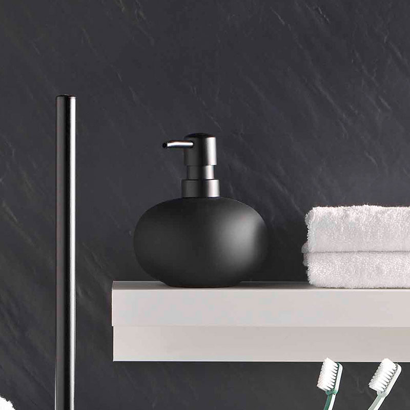 Dispenser Μπάνιου (Φ11.2x12.8) L-C Mambo Black 1801386