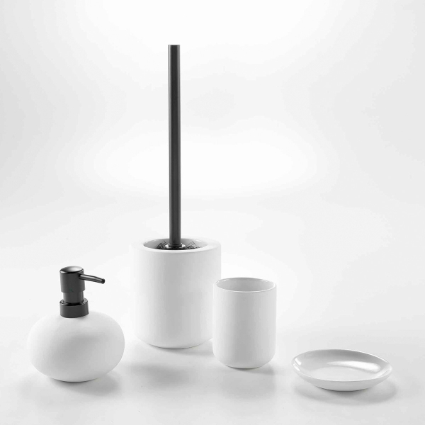 Dispenser Μπάνιου (Φ11.2x12.8) L-C Mambo White 1801873