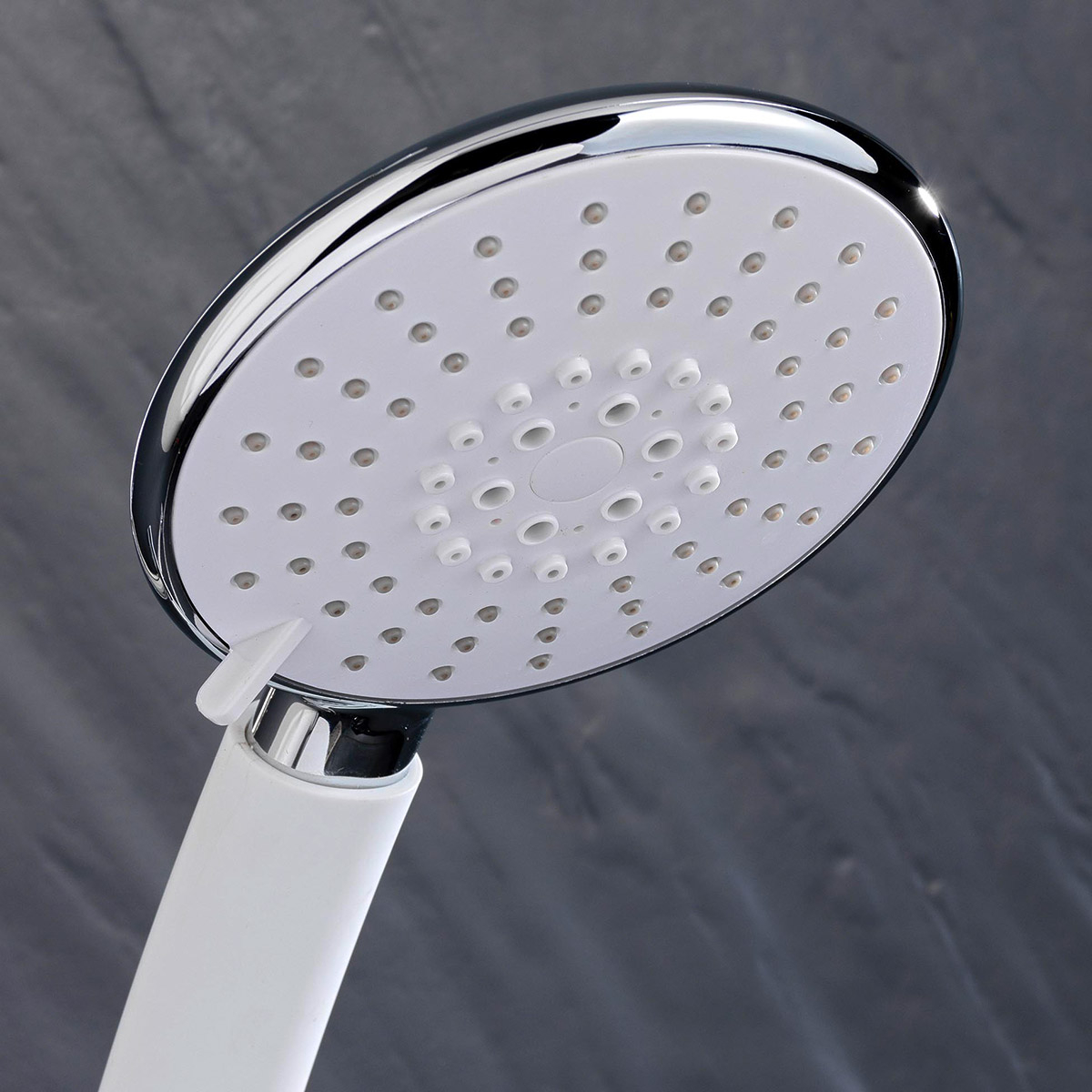 Τηλέφωνο Μπάνιου με 5 Ροές L-C Hydro Chrome 1802057 Home Μπάνιο Αξεσουάρ Τηλέφωνα & Σπιράλ Spitishop
