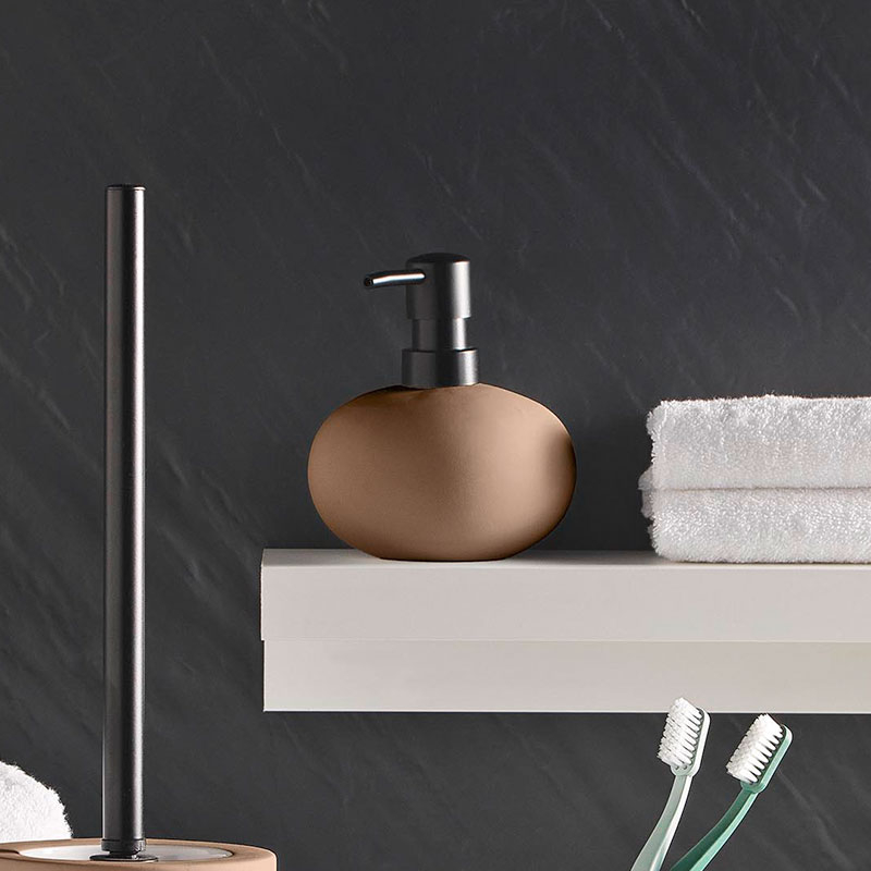 Dispenser Μπάνιου (Φ11.2x12.8) L-C Mambo Sand 1802105