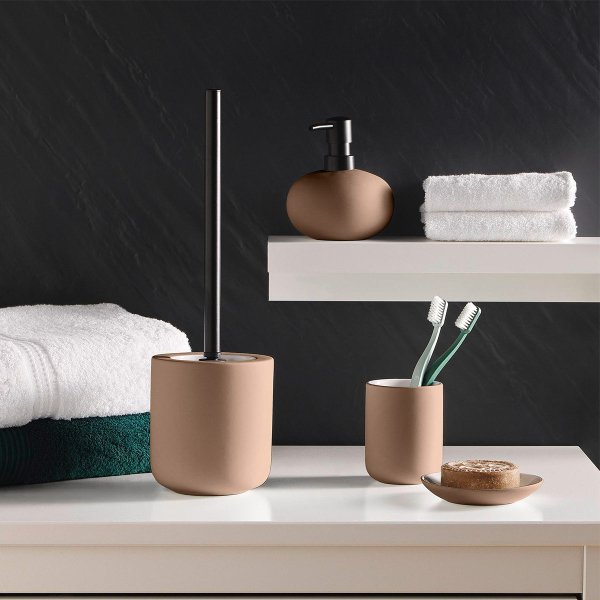 Dispenser Μπάνιου (Φ11.2x12.8) L-C Mambo Sand 1802105