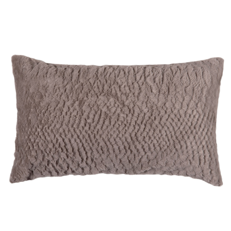 Διακοσμητική Μαξιλαροθήκη Γούνινη (30x50) Silk Fashion NX201 Beige