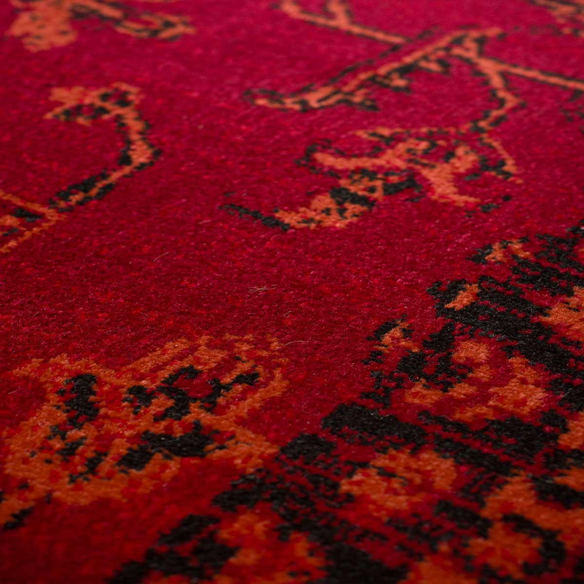 Χαλί (200X250) Βιοκαρπέτ Mauri 02265A Burgundy Home Χαλιά Σαλονιού Spitishop