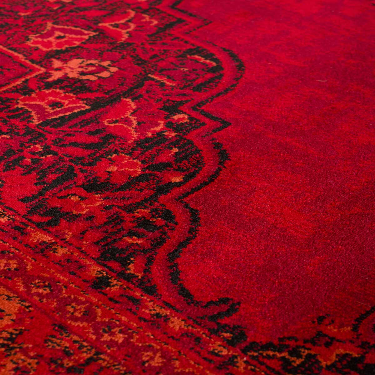 Χαλί Διαδρόμου (80X150) Βιοκαρπέτ Mauri 02278A Burgundy Home Χαλιά Διάδρομοι Spitishop