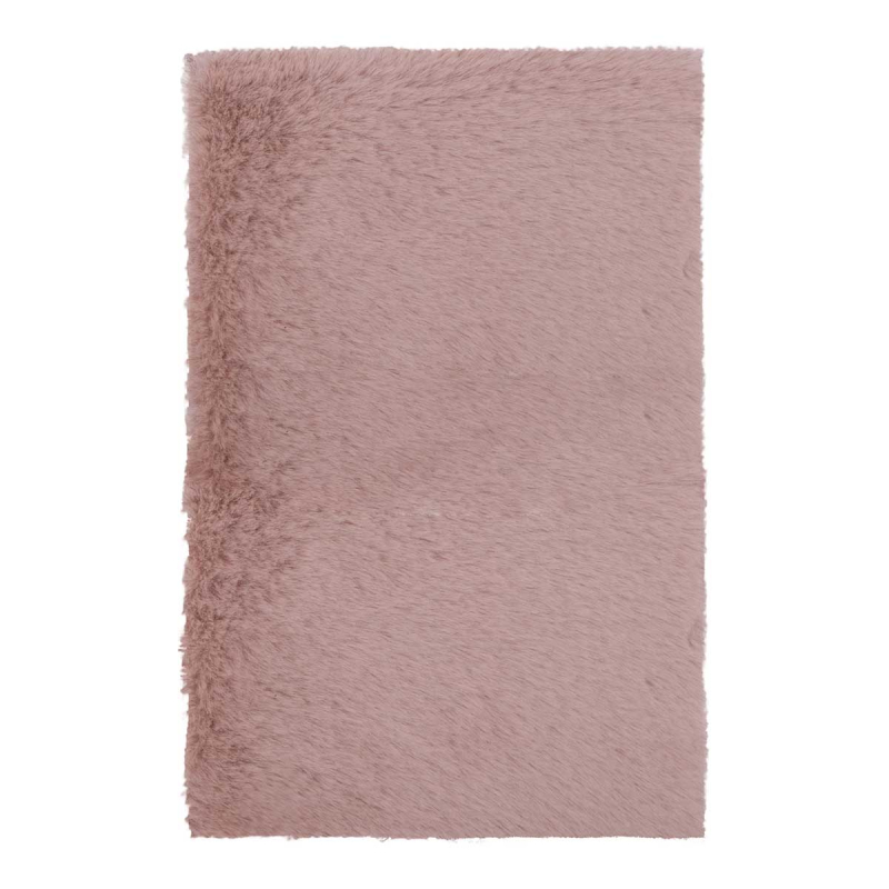 Χαλί Διαδρόμου Γούνινο (80x160) Βιοκαρπέτ Krolik R07 Pink