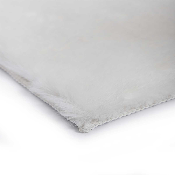 Χαλί Διαδρόμου Γούνινο (80x220) Βιοκαρπέτ Krolik R16 Natural