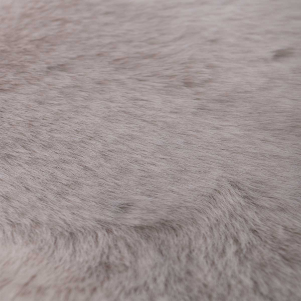 Χαλί Διαδρόμου Γούνινο (80x220) Βιοκαρπέτ Krolik R05 L Grey