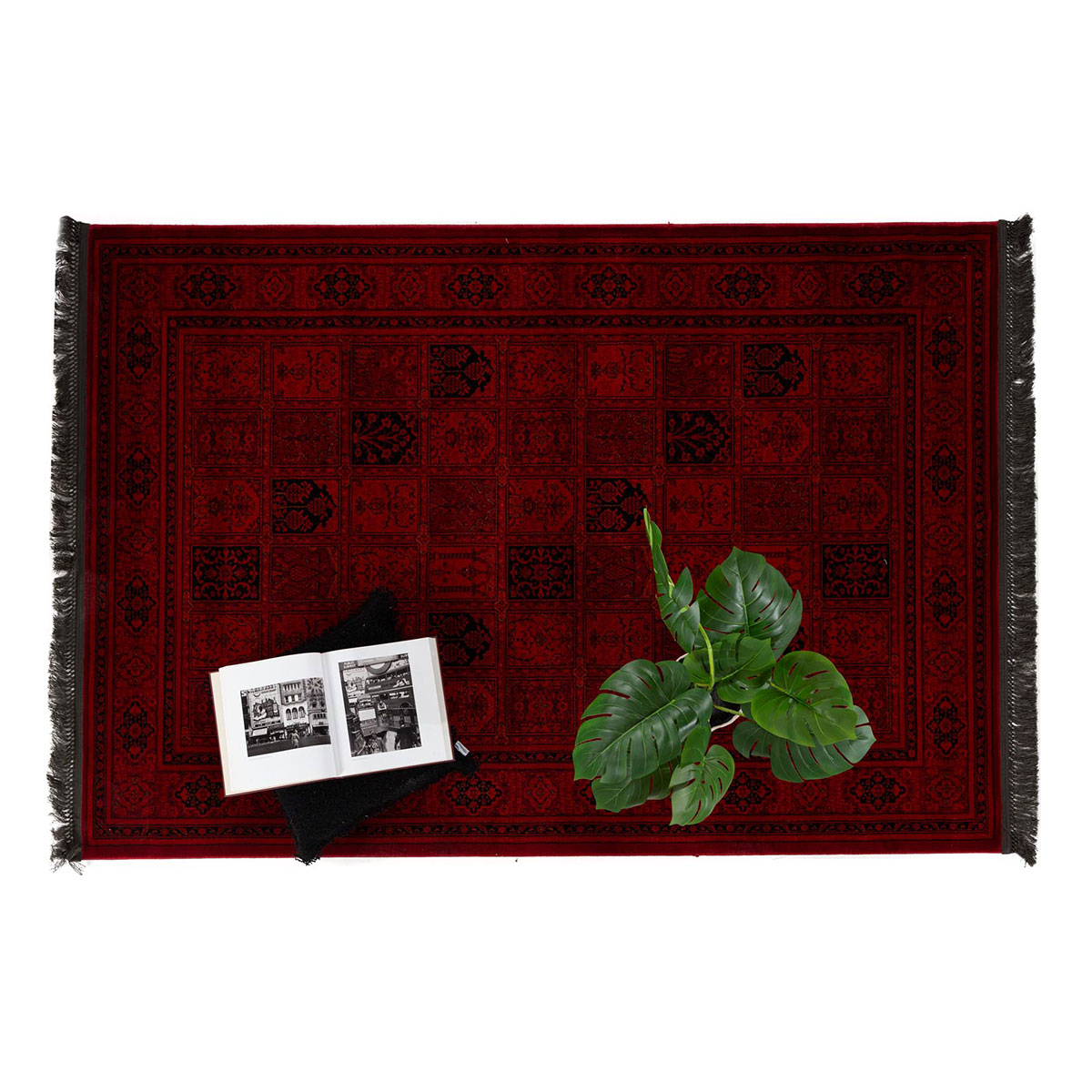 Χαλί (100X160) Royal Carpet Afgan 8129H D Red Home Χαλιά Σαλονιού Spitishop
