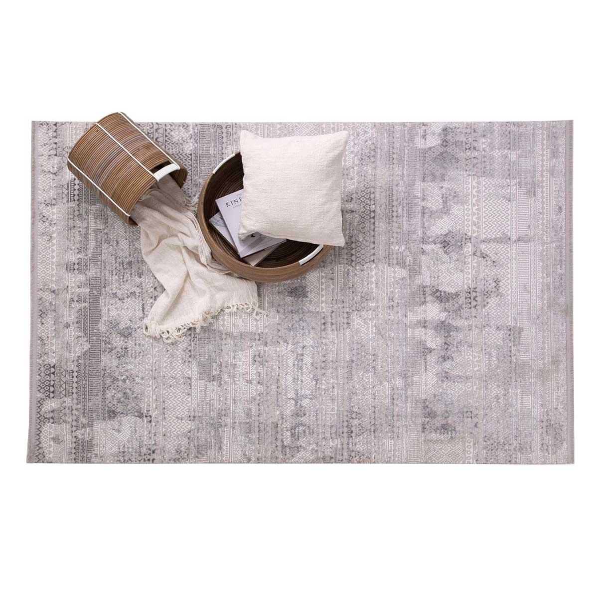 Χαλί (240X340) Royal Carpet Infinity 10130B Grey Home Χαλιά Σαλονιού Spitishop
