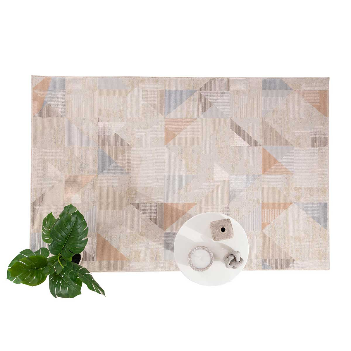 Χαλί (160X230) Royal Carpet Mona 416 Beige Blue Home Χαλιά Σαλονιού Spitishop