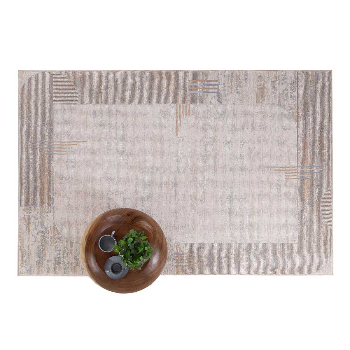 Χαλί (200X250) Royal Carpet Mona 447 Beige Brown Home Χαλιά Σαλονιού Spitishop