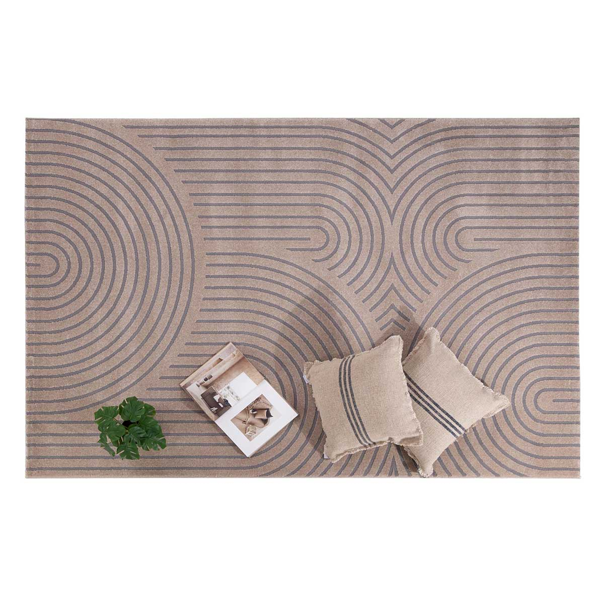 Χαλί (133X190) Royal Carpet Organic 565 Beige Home Χαλιά Σαλονιού Spitishop