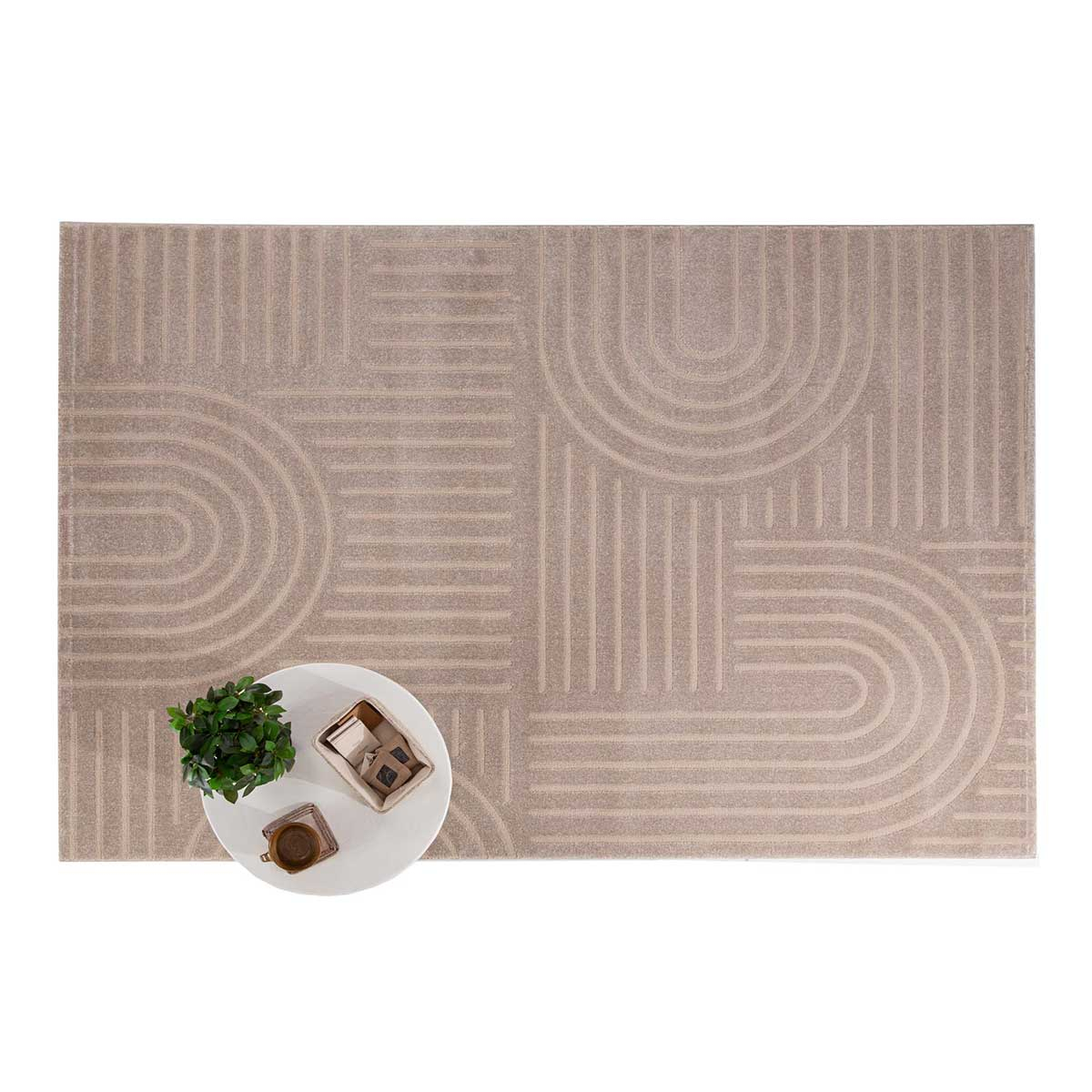 Χαλί (200X290) Royal Carpet Organic 588 Beige Home Χαλιά Σαλονιού Spitishop