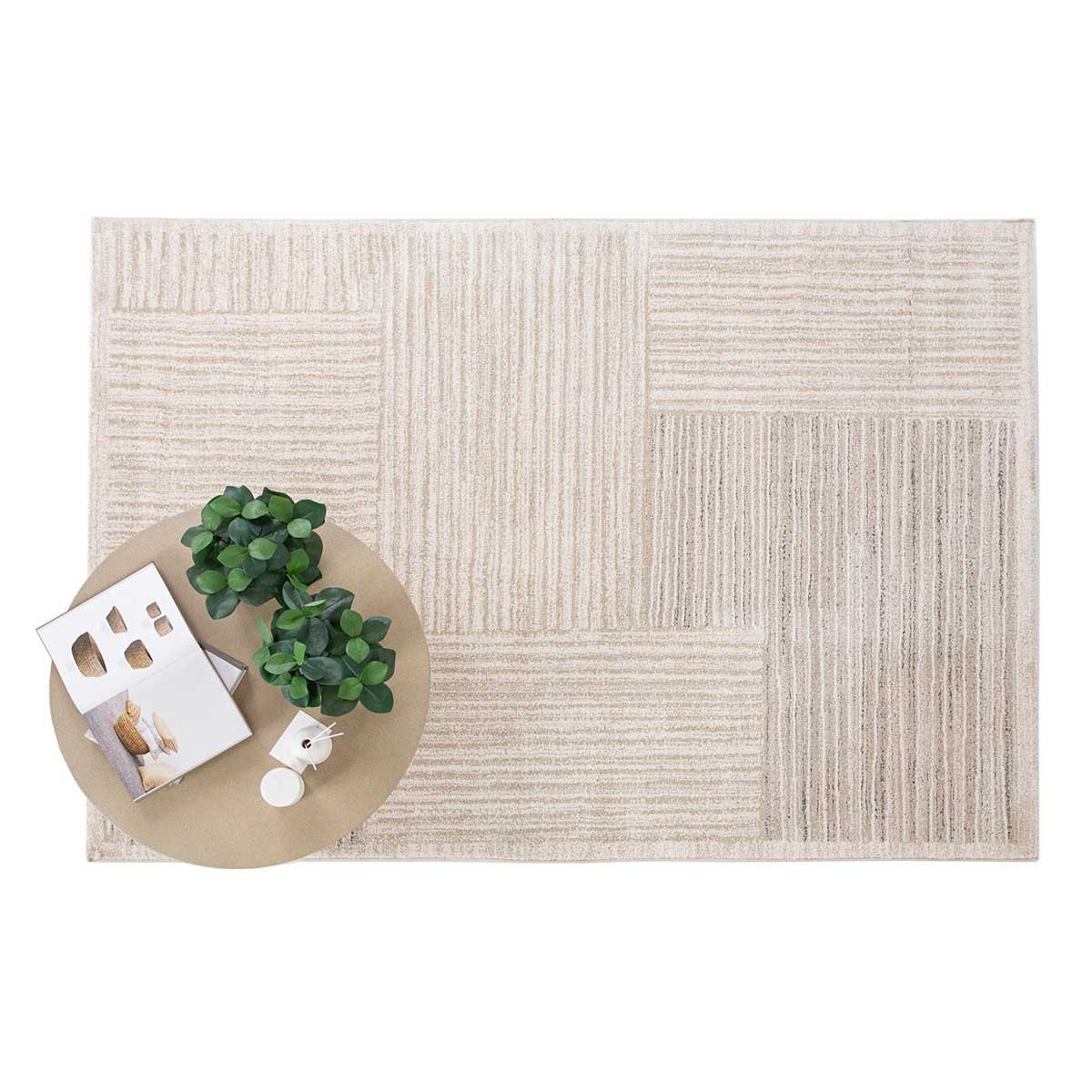 Χαλί (160X230) Royal Carpet Solid 1760 White Home Χαλιά Σαλονιού Spitishop