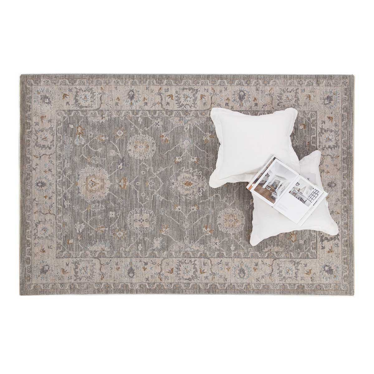 Χαλί (240X360) Royal Carpet Tabriz 662 D Grey Home Χαλιά Σαλονιού Spitishop