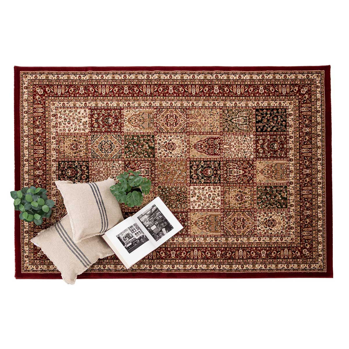 Χαλί (200X300) Royal Carpet Teheran 5093 Red Home Χαλιά Σαλονιού Spitishop