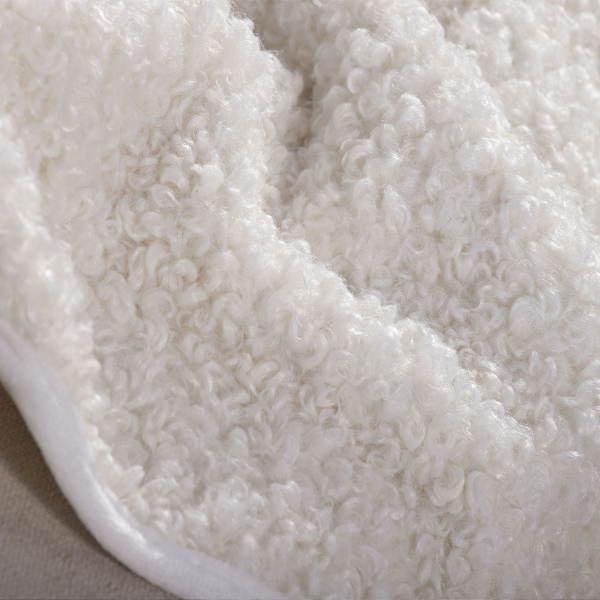 Ριχτάρι Καναπέ Τριθέσιου Γούνινο (150x300) Nef-Nef Homeware Vanjel Ecru