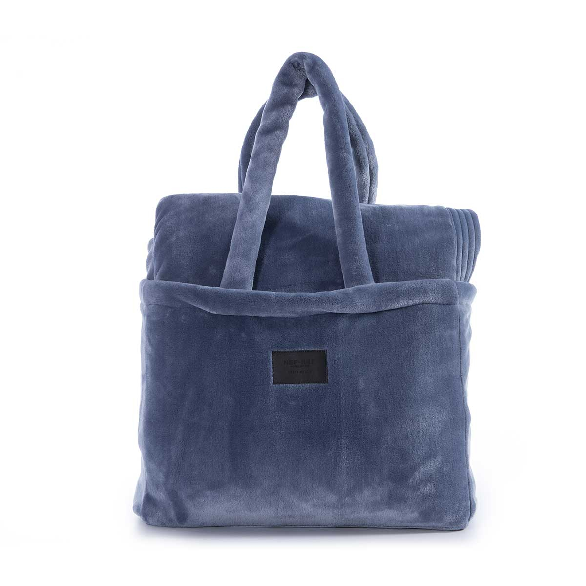 Κουβέρτα Βελουτέ Υπέρδιπλη (230X240) Nef-Nef Homeware Velosso Blue Home Λευκά Είδη Κρεβατοκάμαρας Κουβέρτες Υπέρδιπλες Spitishop