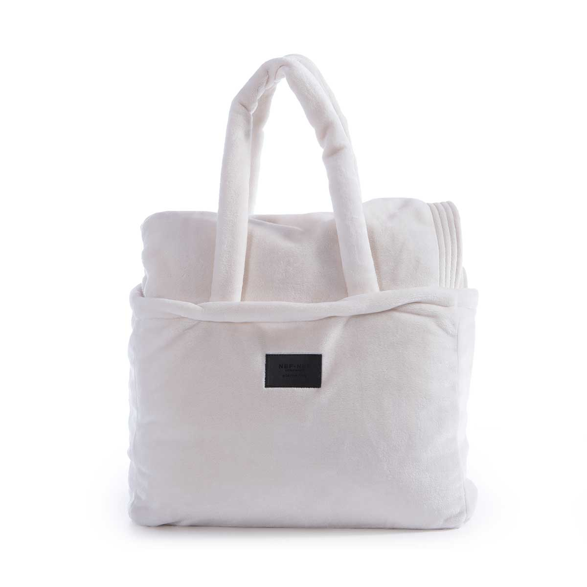 Κουβέρτα Βελουτέ Υπέρδιπλη (230X240) Nef-Nef Homeware Velosso Ecru Home Λευκά Είδη Κρεβατοκάμαρας Κουβέρτες Υπέρδιπλες Spitishop