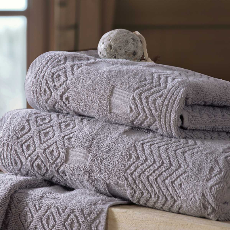 Πετσέτα Προσώπου (50x90) Nef-Nef Homeware Premium Quantum Grey 550gsm