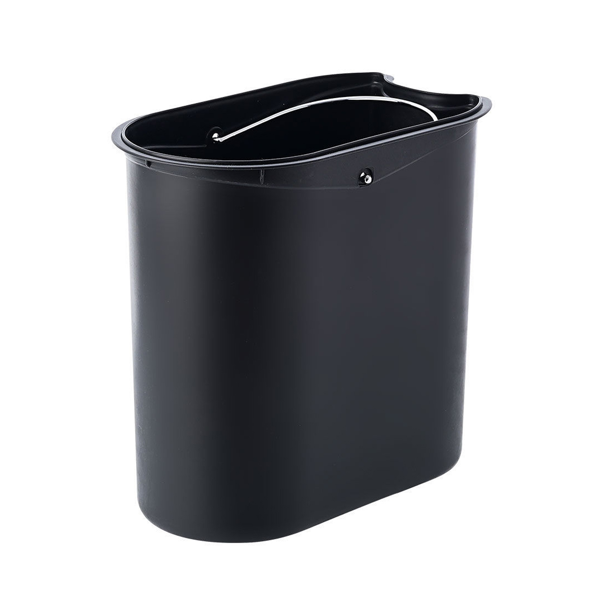 Κάδος Απορριμμάτων Μπάνιου (14X28X31) Estia 5Lt Slim Black Matt 02-5566 Home Μπάνιο Αξεσουάρ Κάδοι Spitishop