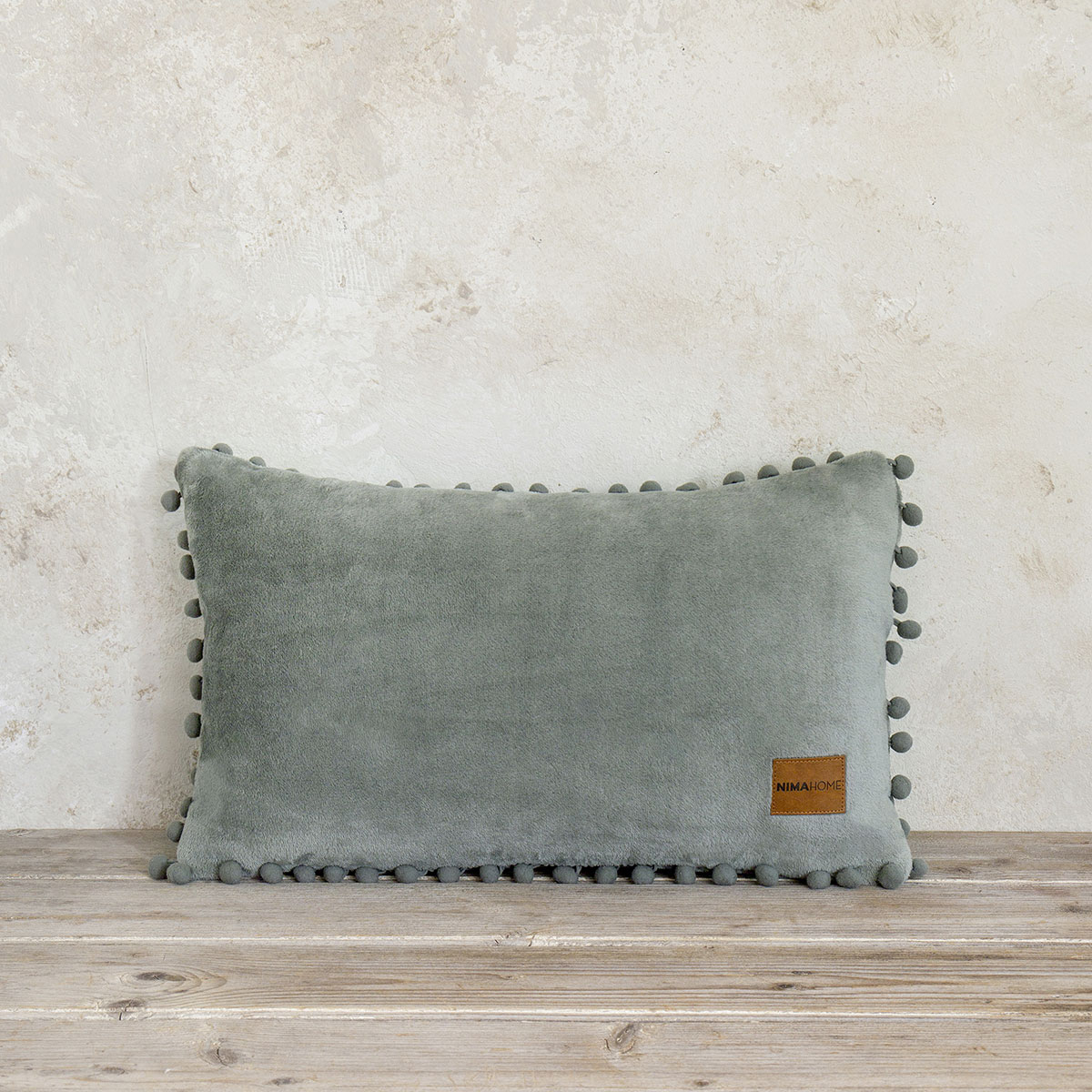 Διακοσμητικό Μαξιλαρι Fleece (30X50) Nima Macia Sage Green Home Λευκά Είδη Σαλονιού Μαξιλάρια Διακοσμητικά Spitishop