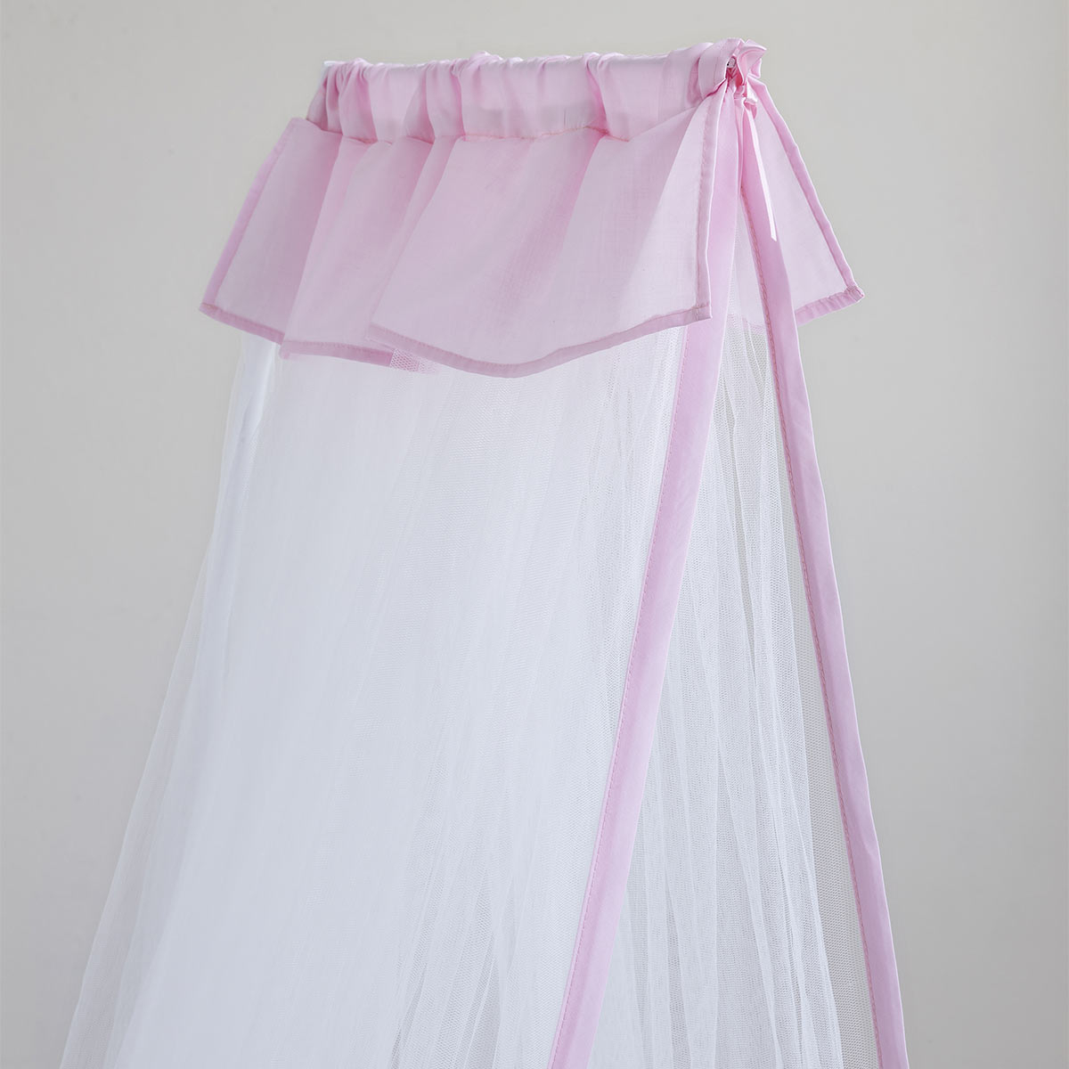 Κουνουπιέρα Κούνιας Nima Nappy Soft Pink Home Βρεφικά Προίκα Μωρού Κουνουπιέρες για Κούνια Spitishop