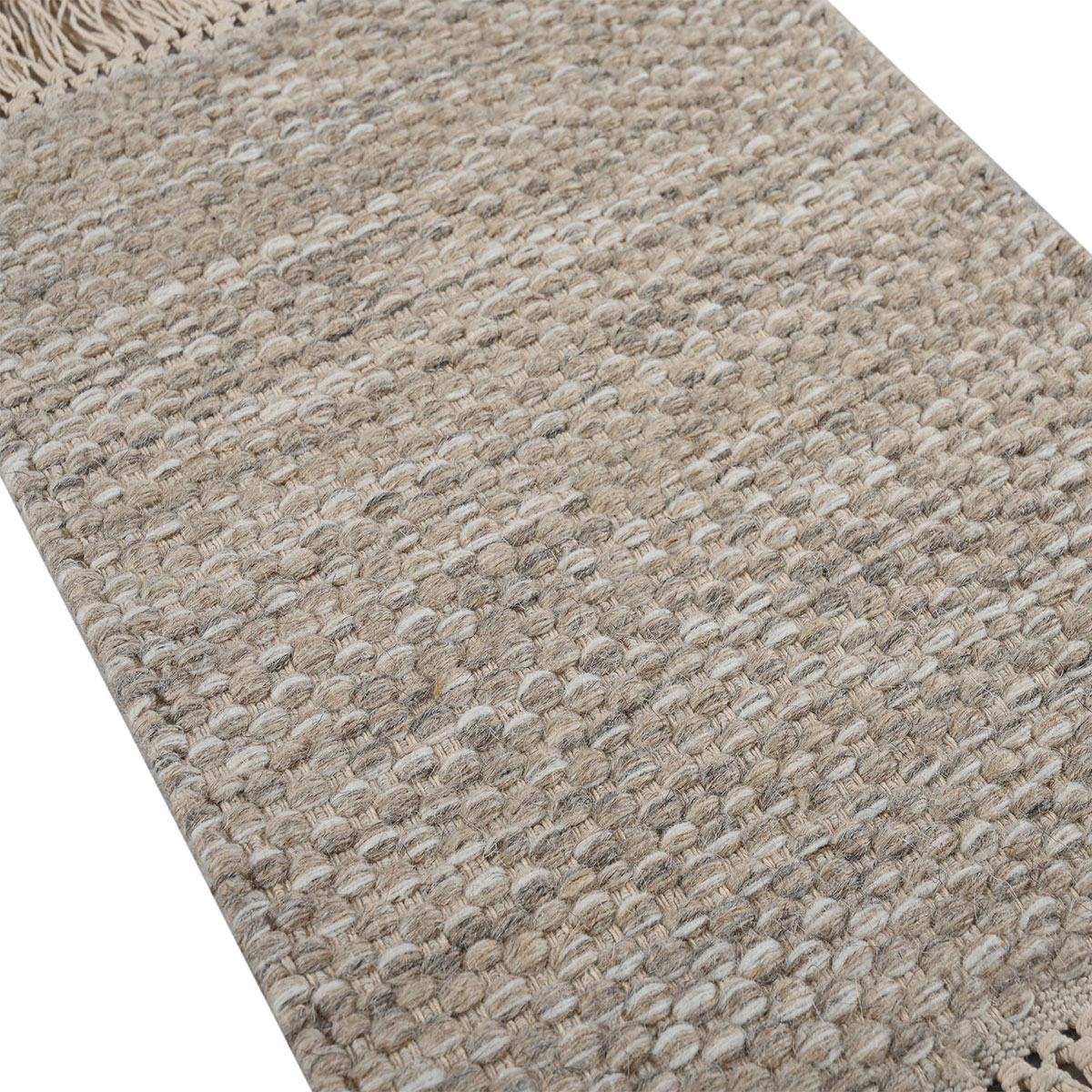 Χαλί (160X230) Polcarpet Wool Kilim Dark Beige Home Χαλιά Σαλονιού Spitishop