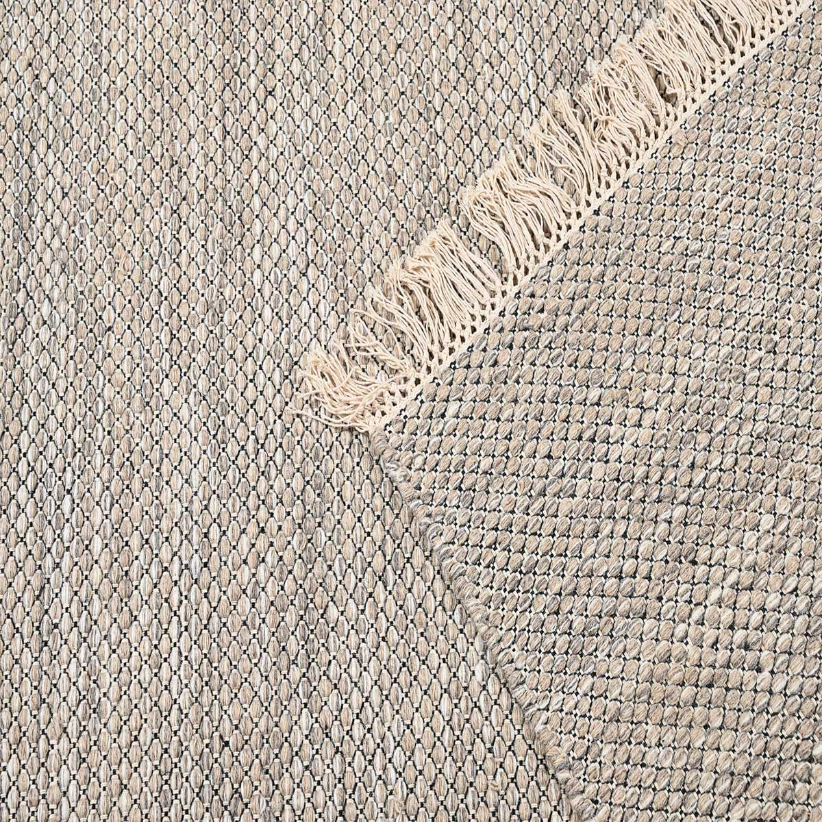 Χαλιά Κρεβατοκάμαρας (Σετ 3Τμχ) Polcarpet Wool Kilim 738 Grey Home Σετ Spitishop