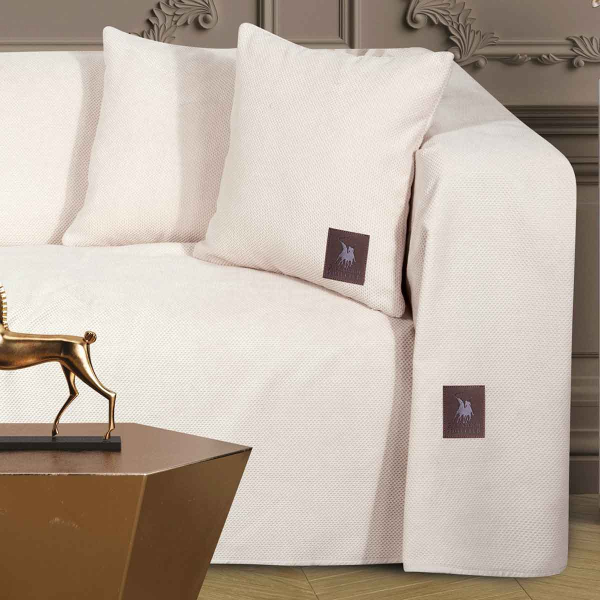 Ριχτάρι Καναπέ Διθέσιου (180x250) Greenwich Polo Club Premium 3922 Ivory