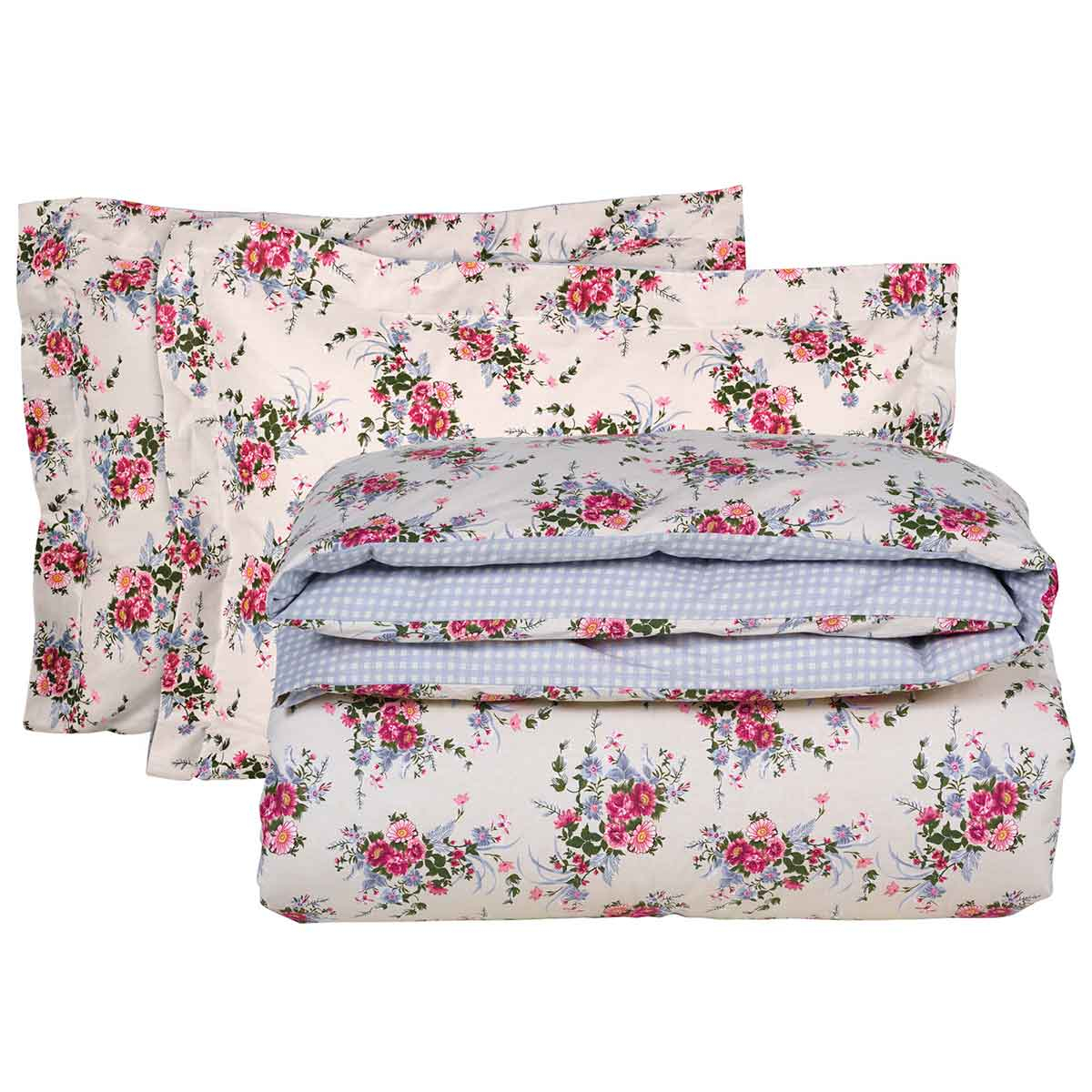 Παπλωματοθήκη Υπέρδιπλη (Σετ 220x240) 2 Όψεων Das Home Happy 9647 φωτογραφία