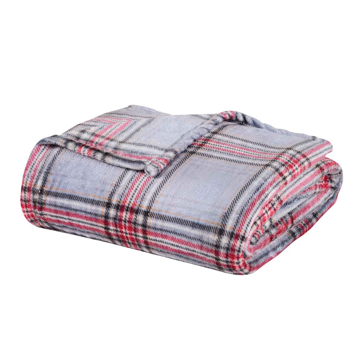 Κουβέρτα Καναπέ Fleece (130X170) Das Home 1362 Λευκά Είδη Σαλονιού Κουβέρτες Spitishop