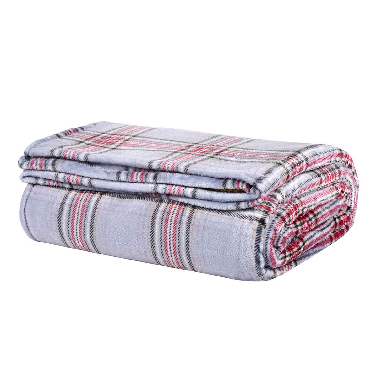 Κουβέρτα Fleece Υπέρδιπλη (220X240) Das Home 1362 Λευκά Είδη Κρεβατοκάμαρας Κουβέρτες Υπέρδιπλες Spitishop
