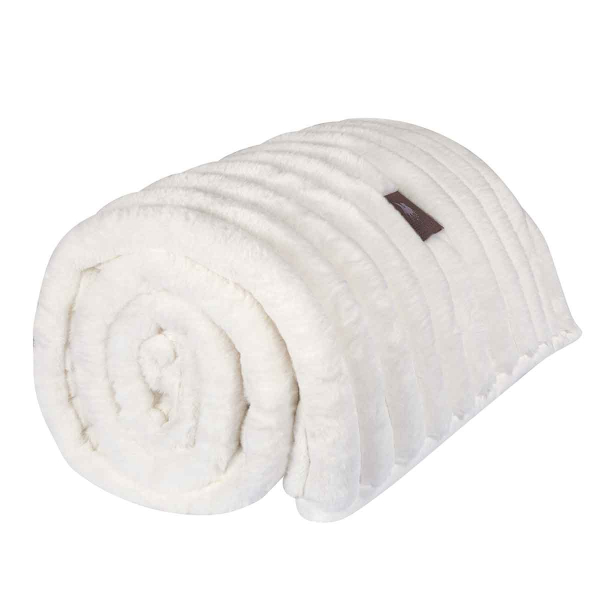 Κουβέρτα Γούνινη Υπέρδιπλη (220x240) Greenwich Polo Club Essential 3477 White