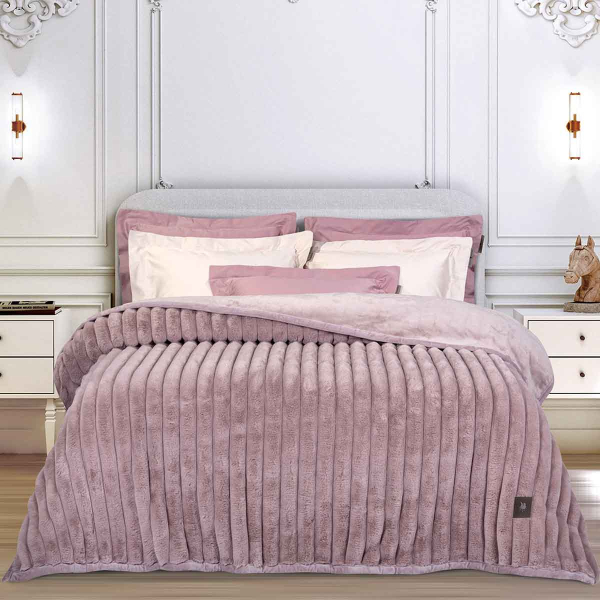 Κουβέρτα Γούνινη Υπέρδιπλη (220x240) Greenwich Polo Club Essential 3478 Nude