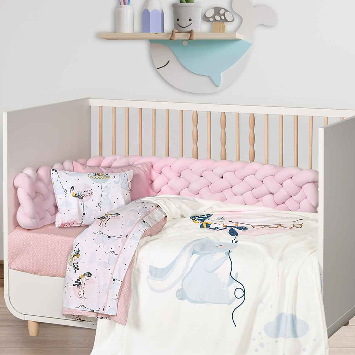 Das Home Κουβέρτα Fleece Κούνιας (110x150) Das Home Baby 4915