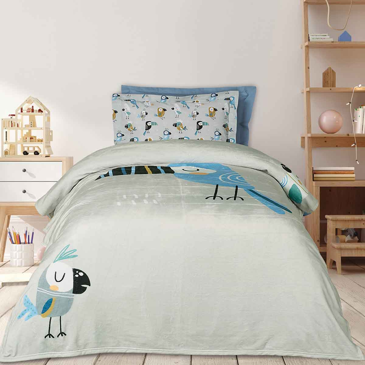 Κουβέρτα Fleece Μονή (160x220) Das Home Kids 4914 φωτογραφία