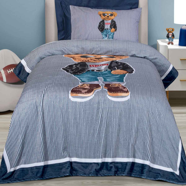 Κουβέρτα Fleece Μονή (160x220) Greenwich Polo Club Junior 8838