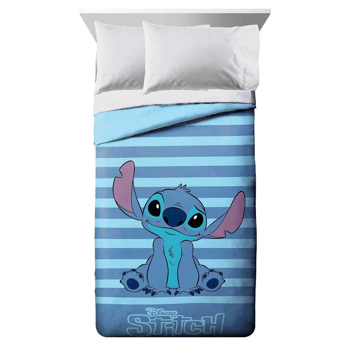 Πάπλωμα Μονό (160X240) 2 Όψεων Dimcol Lilo Stitch 43 Blue Home Παιδικά Λευκά Είδη Παπλώματα Spitishop