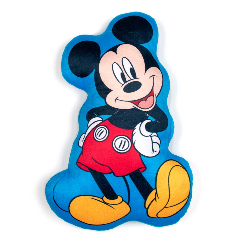 Διακοσμητικό Μαξιλάρι Βελουτέ (23x34) Dimcol 3D Mickey Sky Blue