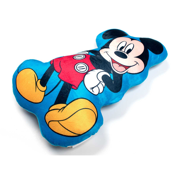 Διακοσμητικό Μαξιλάρι Βελουτέ (23x34) Dimcol 3D Mickey Sky Blue