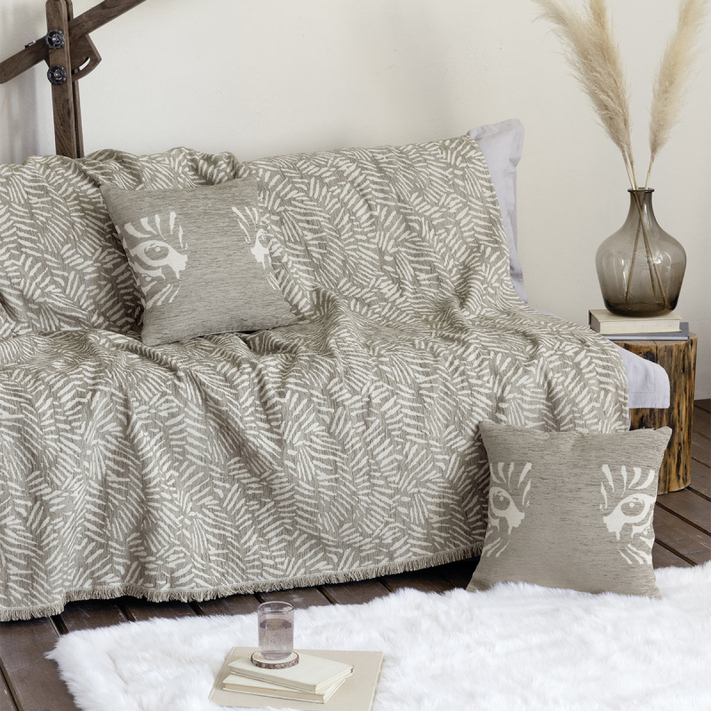 Ριχτάρι Καναπέ Διθέσιου (180x240) Nima Lebrand Taupe