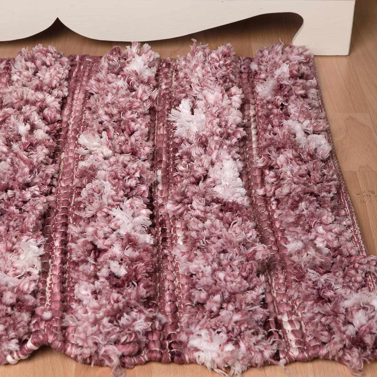 Πατάκι Μπάνιου (55X90) Silk Fashion 17092 Pink Home Μπάνιο Πατάκια Spitishop
