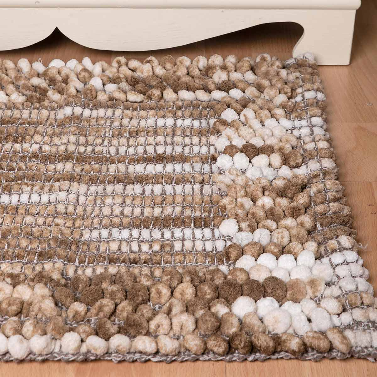 Πατάκι Μπάνιου (55X90) Silk Fashion 15162 Beige Home Μπάνιο Πατάκια Spitishop
