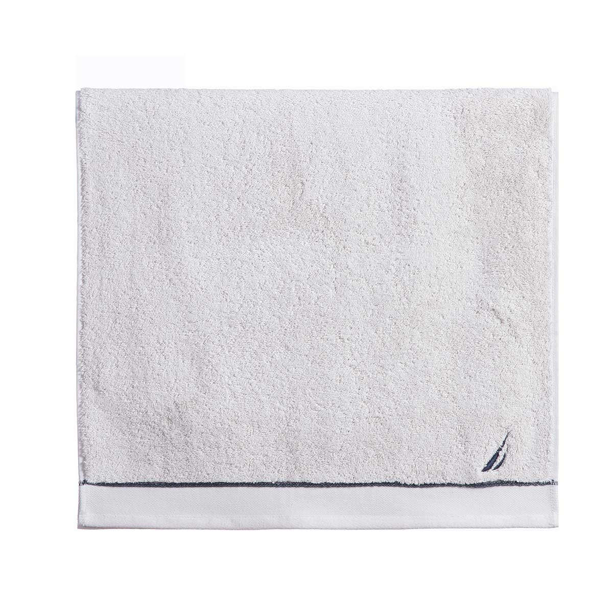 Πετσέτα Σώματος (70X140) Nautica By Nef-Nef Homeware Nau Coast Silver 600Gsm Home Λευκά Είδη Μπάνιου Πετσέτες Spitishop