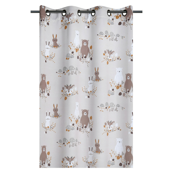 Παιδική Κουρτίνα Συσκότισης (135x260) Με Τρουκς S-F Gabin Naturel R6D324001