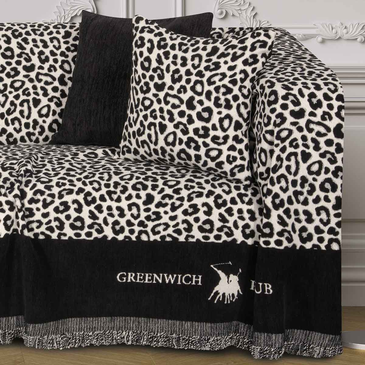 Ριχτάρι Καναπέ Τριθέσιου (180X300) Greenwich Polo Club Essential 3934 Home Λευκά Είδη Σαλονιού Ριχτάρια Spitishop